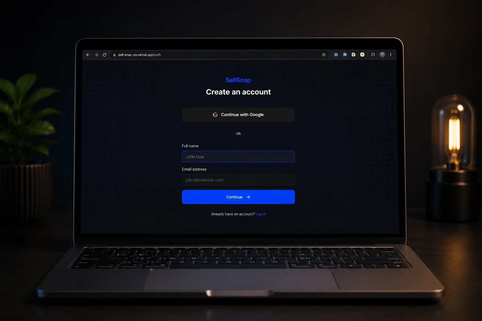 SellSnap Showcase Mockup 2