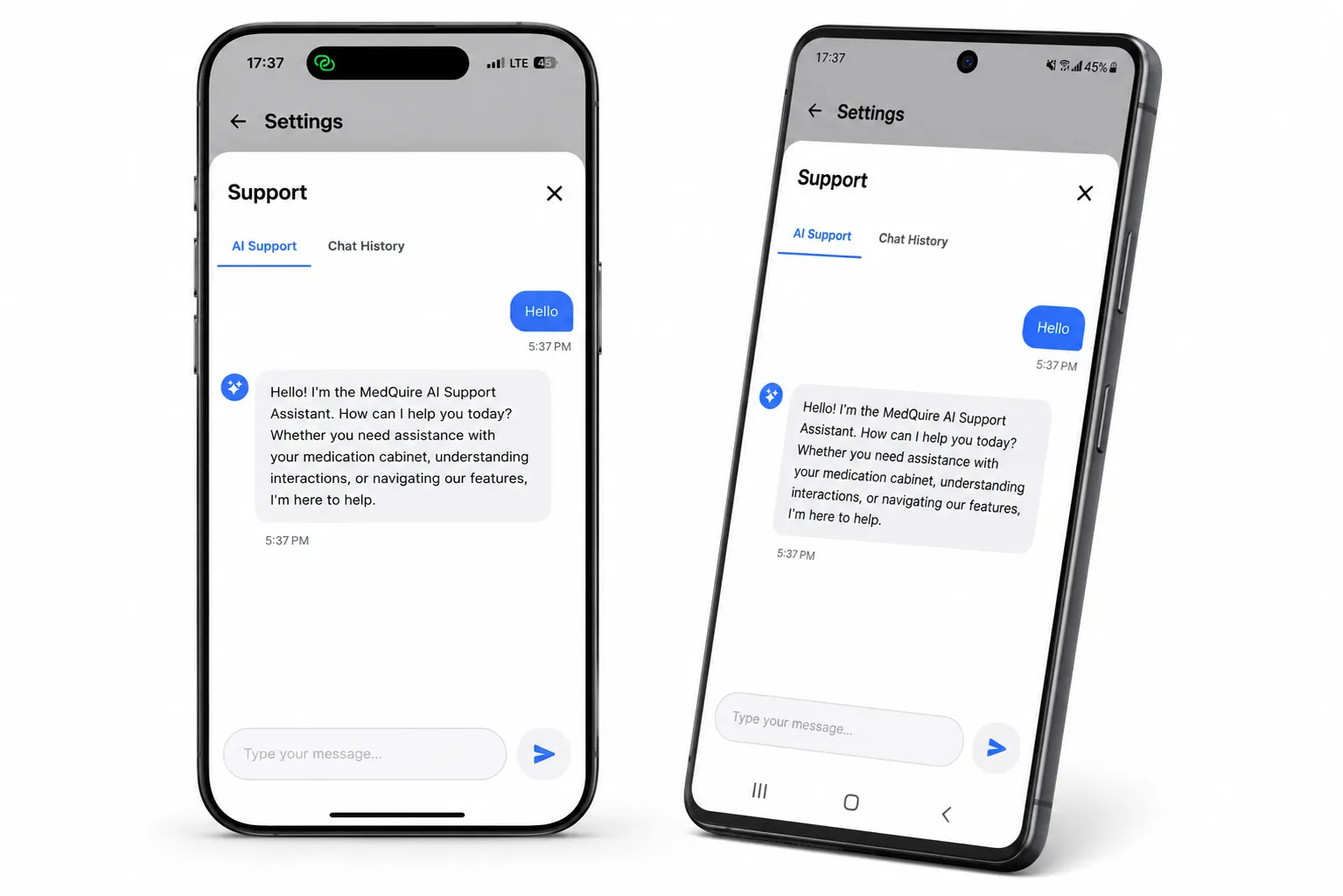 AI Conversation Screen