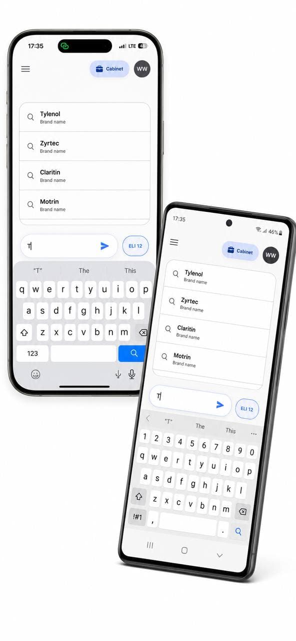 Search Auto-Complete Screen